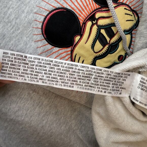 NWT Disney Resorts Halloween 2023 Spooky Mickey‎ Exclusive Hoodie Sweatshirt S - Picture 11 of 15